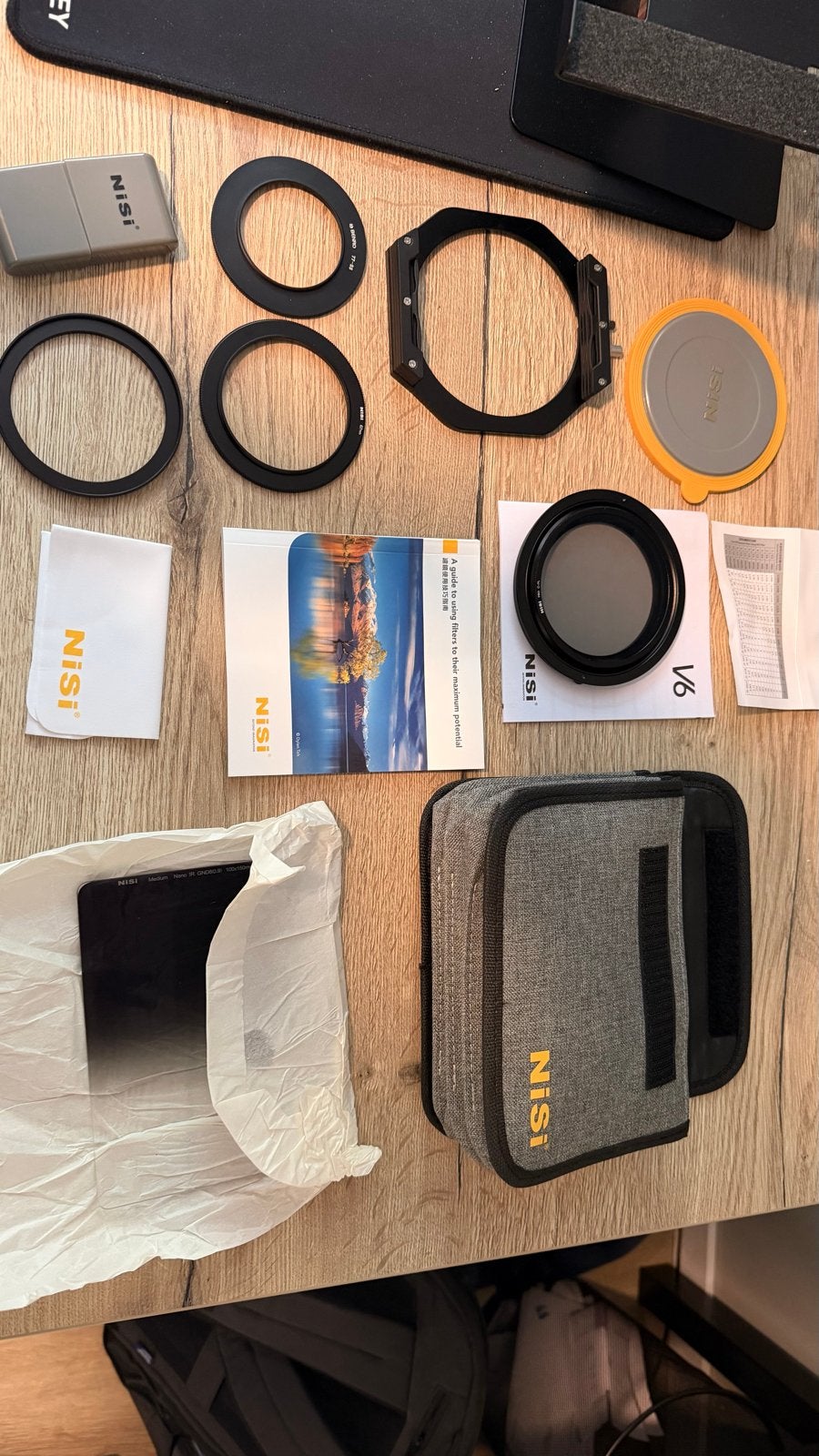 NiSi V6 Landschap CPL Kit met ND en GND filters, Overige merken, Zo goed als nieuw, 80 mm of meer, Multi-coating