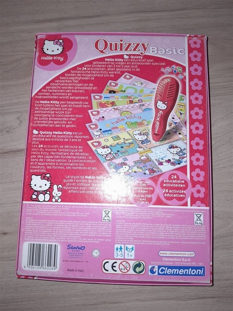 Quizzy hello kitty - s4882, Verzenden, Zo goed als nieuw
