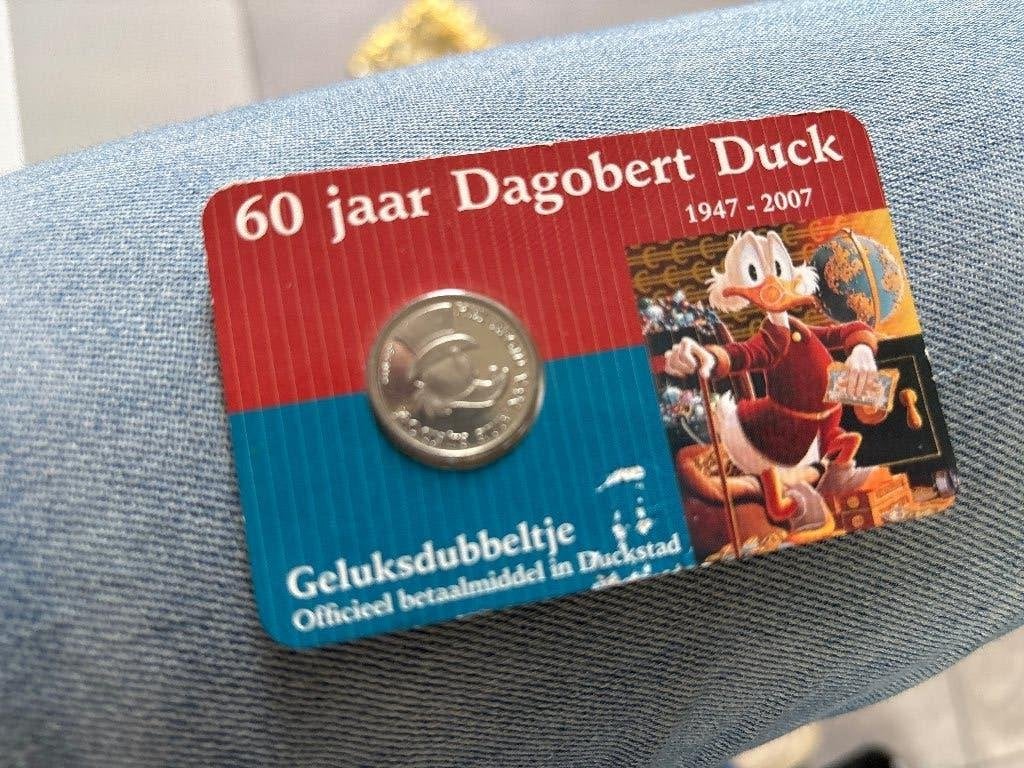 Gekuksdubbeltje 1947-2007 abn amro, Ophalen of Verzenden, Buitenland, Munten
