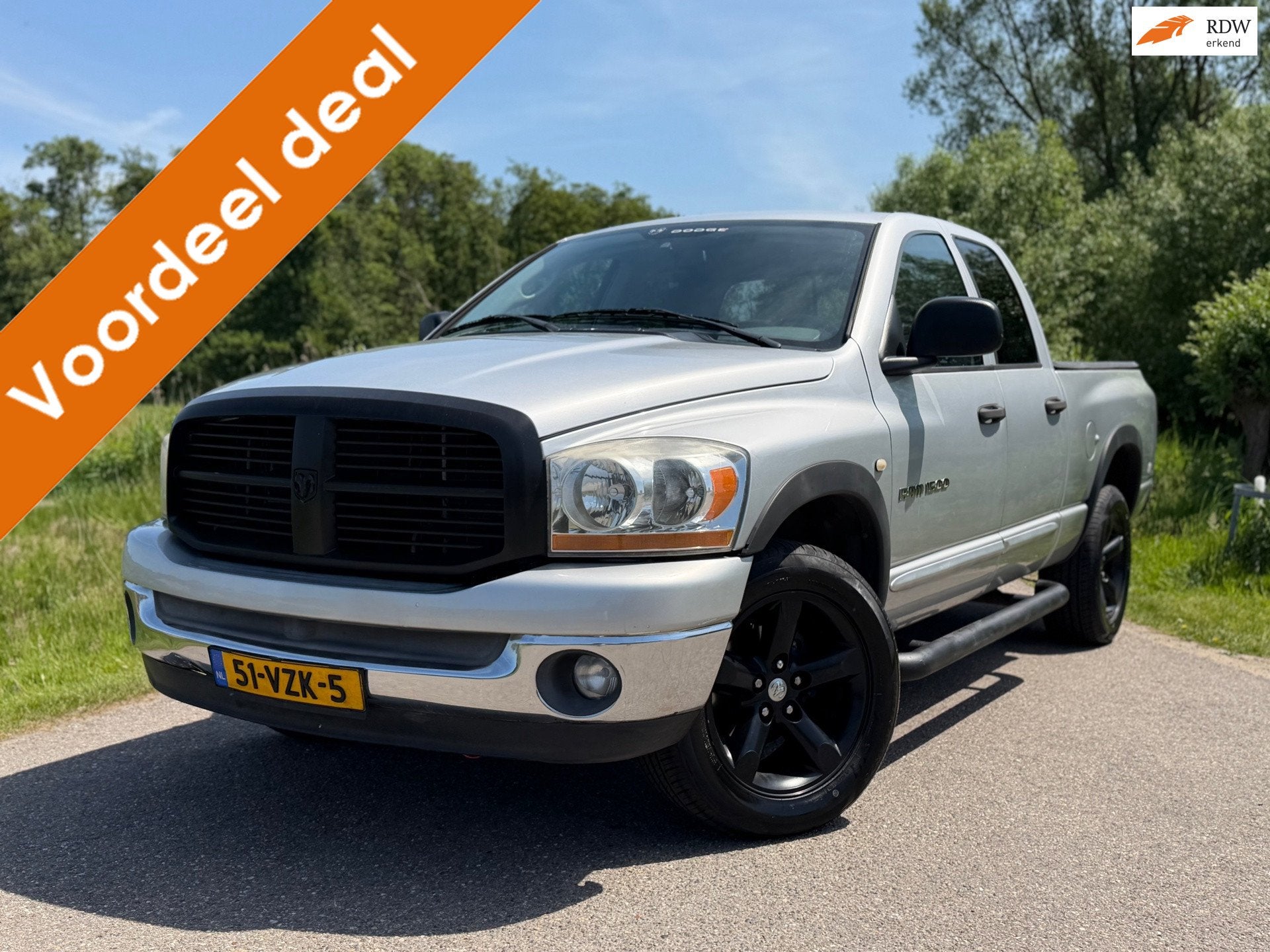 Dodge RAM 1500 4.7 V8 Automaat / 4x4 / LPG G3 / Airco / Youn, Automaat, 238 pk, Gebruikt, 8 cilinders
