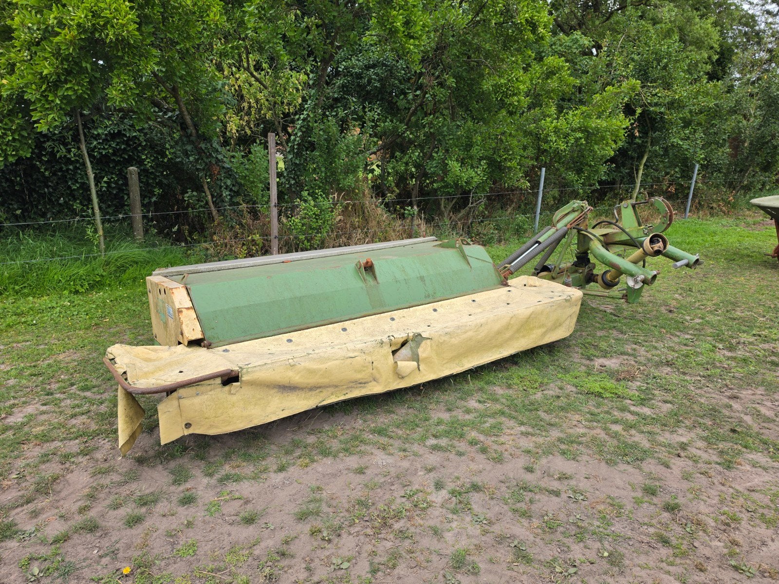 Krone AM 283 CV Schijvenmaaier, Ophalen, Akkerbouw, Weidebouw