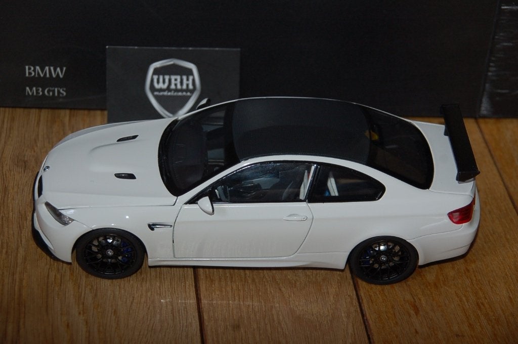 1:18 BMW M3 E92 GT2 white Kyosho WRH, Hobby en Vrije tijd, Verzenden, Gebruikt, Auto, Kyosho
