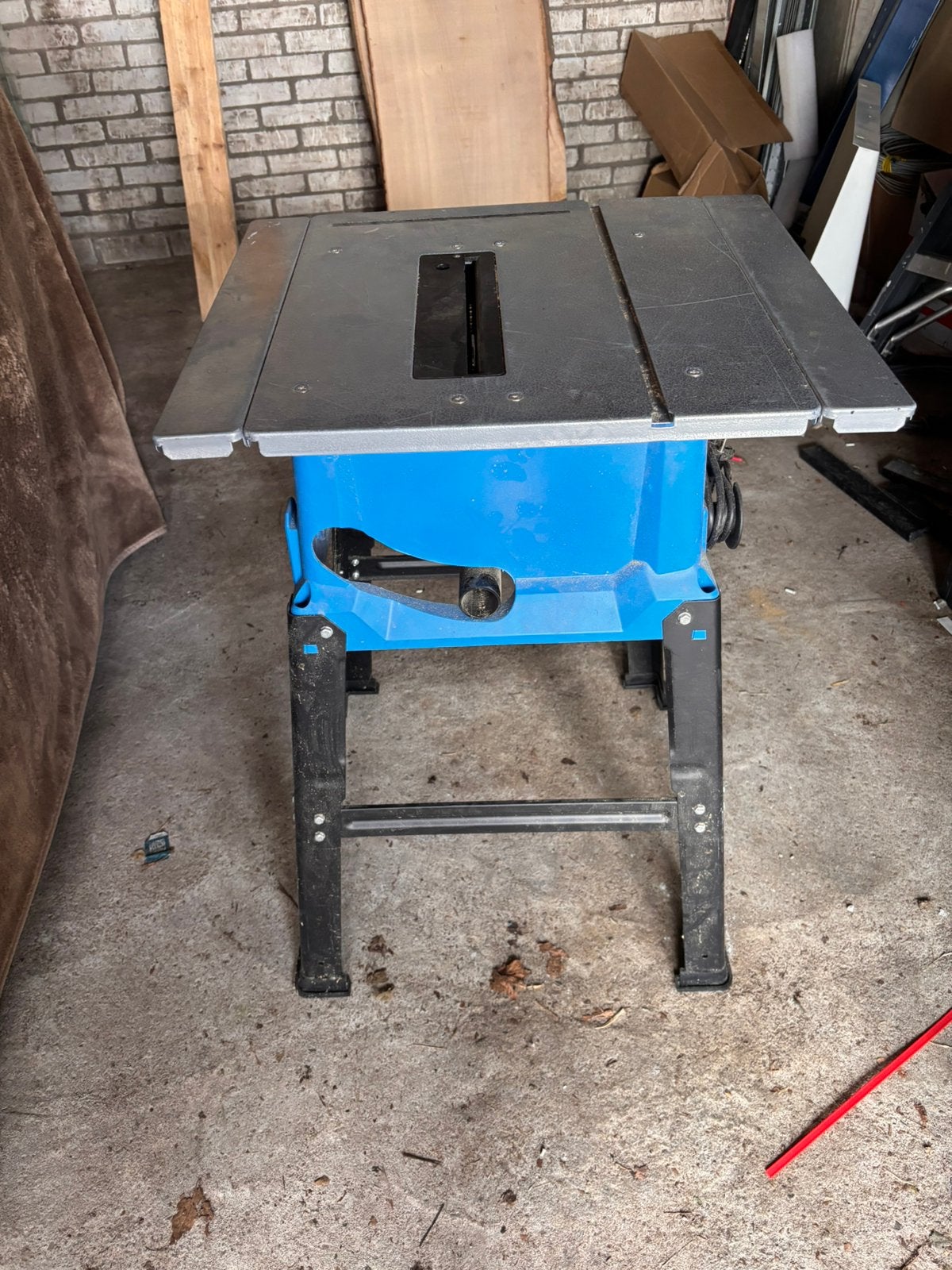 HBM tafelzaag 210mm, Ophalen, 70 mm of meer, Zo goed als nieuw, Afkortzaag