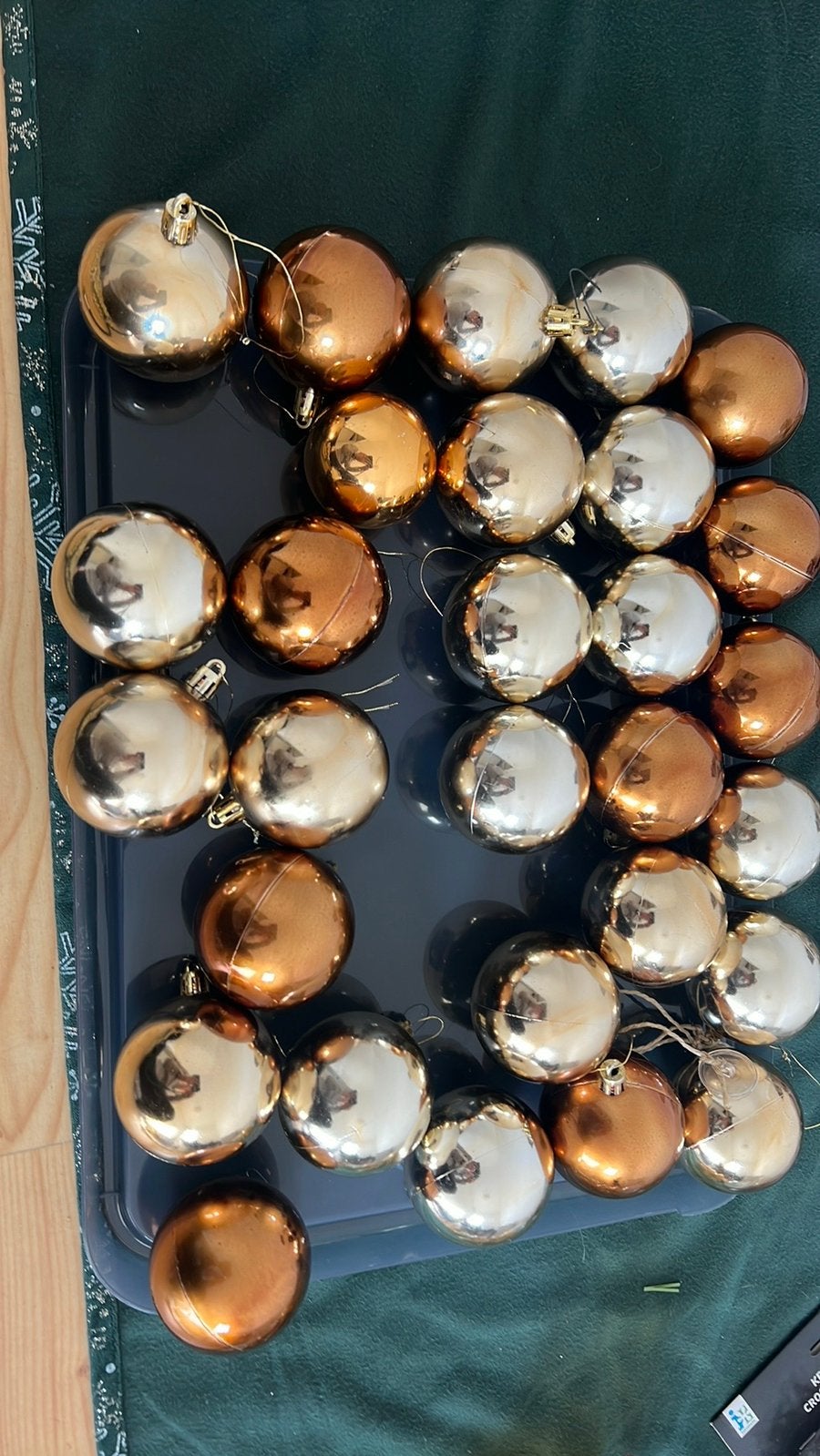 Plastic ballen, Ophalen, Gebruikt