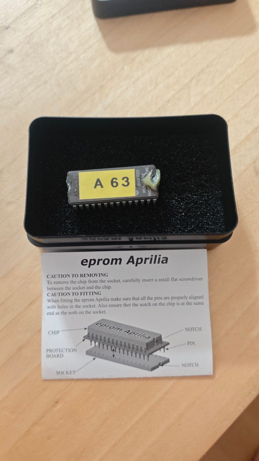 Standaard Aprilia RSV Mille 1000 EPROM Chip A63, Ophalen of Verzenden, Gebruikt