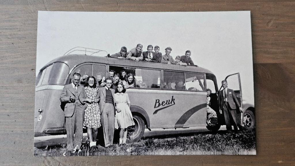 Foto BUS BEUK Noordwijk, Verzenden, Gebruikt, Tram, Overige typen