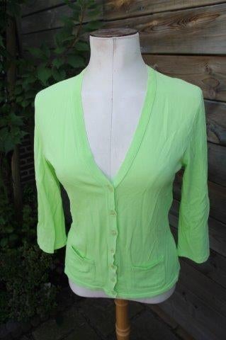 Vestje lime Marccain mt N3 (M/38) vaste prijs AANBIEDING, Kleding | Dames, Truien en Vesten, Maat 38/40 (M), Verzenden, Zo goed als nieuw