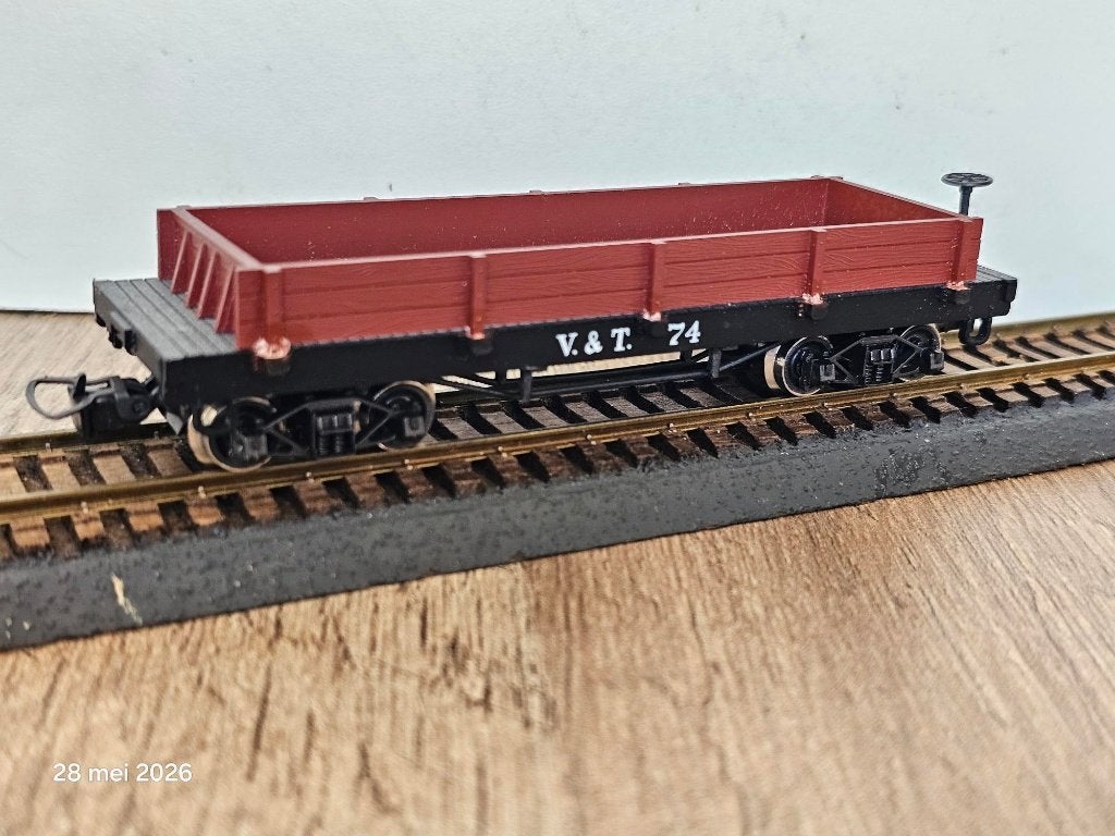 Modeltreinwagon H0 pocher usa wagon, zeldzaam, Overige merken, Gelijkstroom of Wisselstroom, Wagon, Ophalen of Verzenden