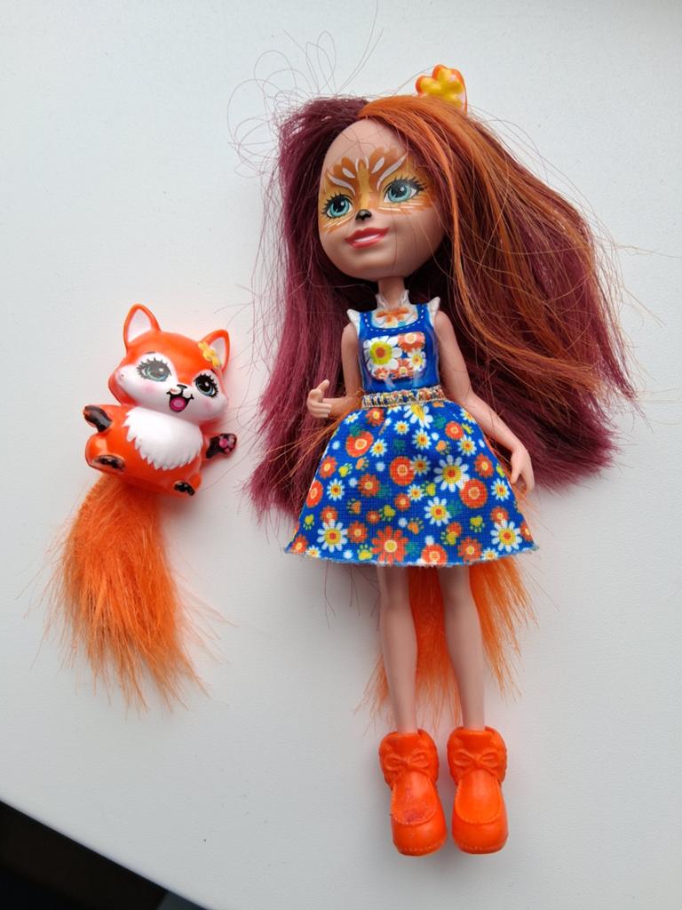 Enchantimals Felicity Fox poppetje, Kinderen en Baby's, Speelgoed | Poppen, Ophalen of Verzenden