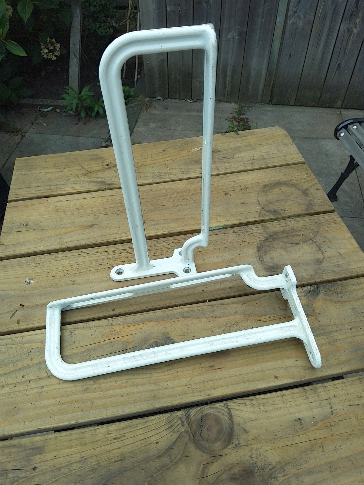 3 Sets Ouderwetse Aluminium Wastafelsteunen, Ophalen of Verzenden