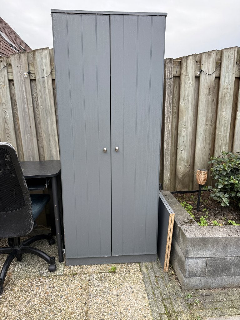 Kleding- opbergkast, Ophalen, Gebruikt, Met plank(en), 50 tot 100 cm