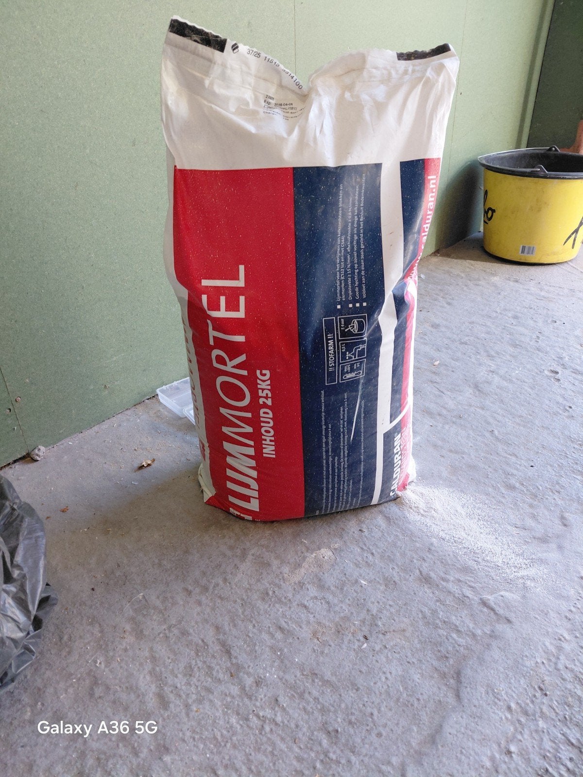 Lijmmortel 25kg, Doe-het-zelf en Verbouw, Ophalen, Nieuw, Minder dan 5 m², Overige materialen