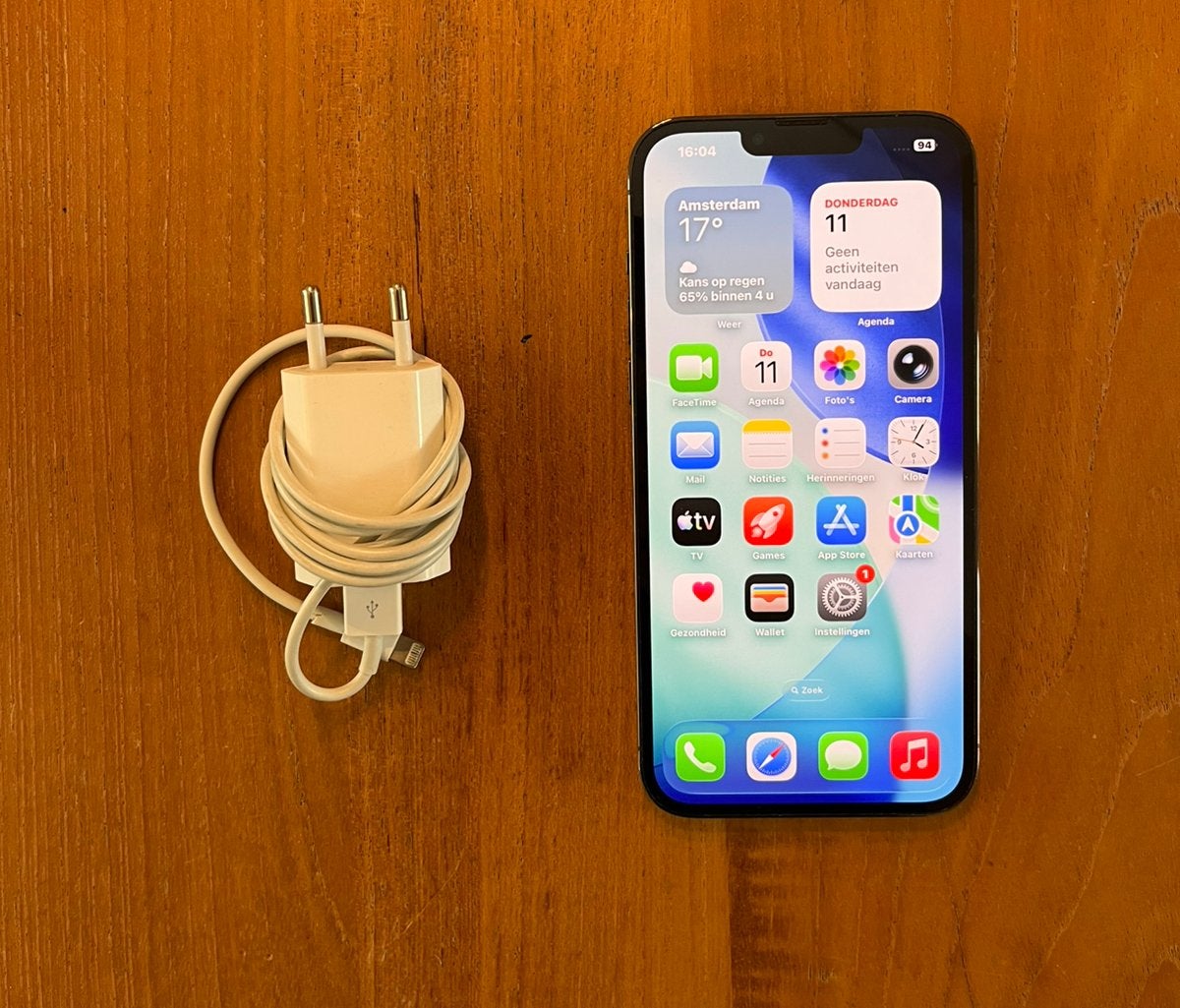 Apple Iphone 13 Pro Max | Nieuwstaat! | Batterij 85%! |, 128 GB, Ophalen of Verzenden, Zonder simlock, Grijs