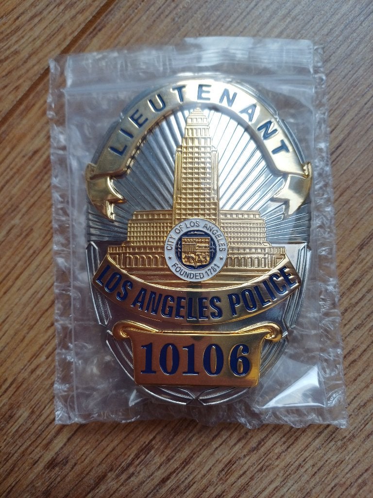Verschillende LAPD badges, Ophalen of Verzenden, Overige soorten, Amerika, Embleem of Badge