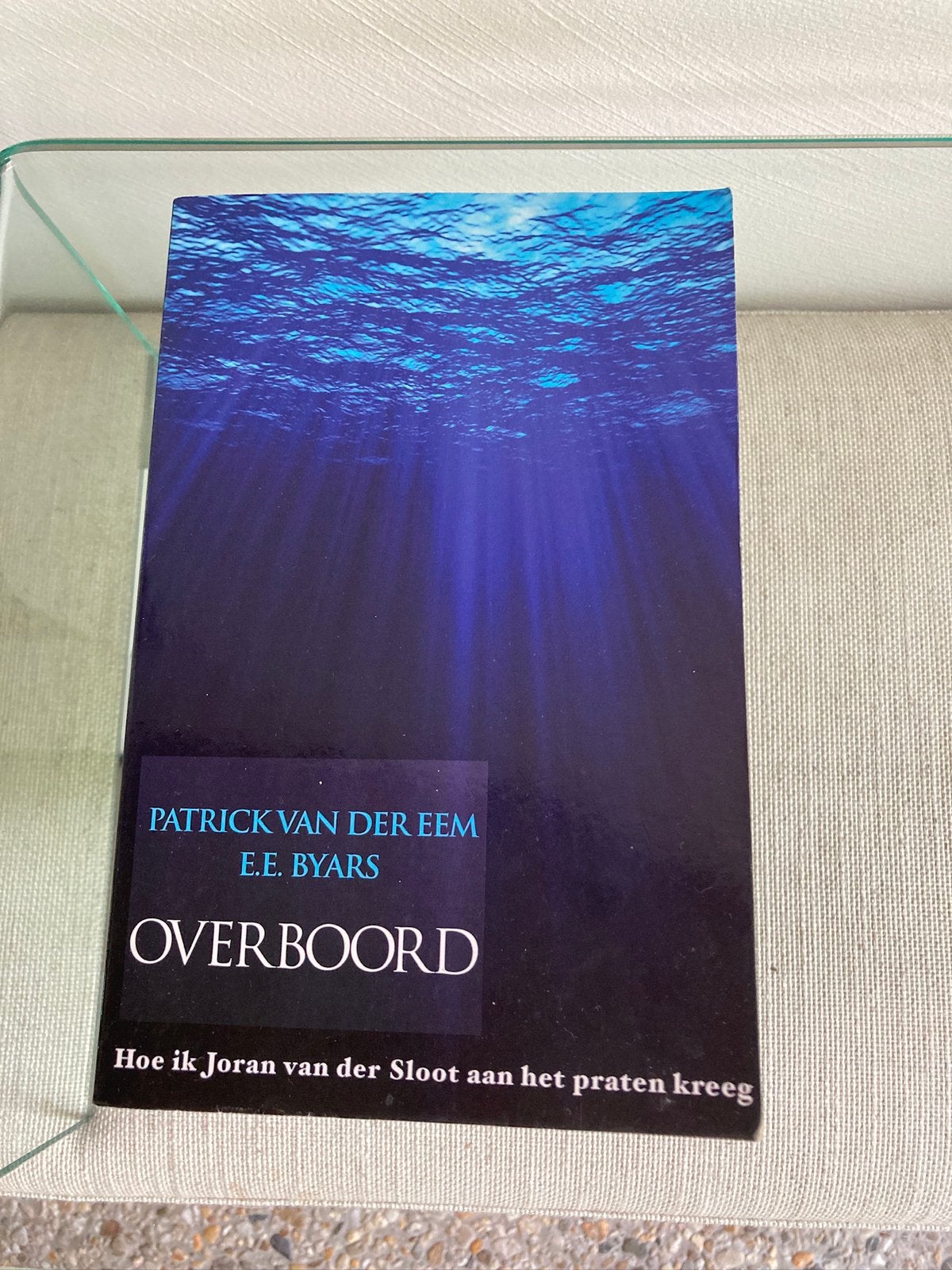 Boek overboord van patrick van der eem, Ophalen of Verzenden, Zo goed als nieuw