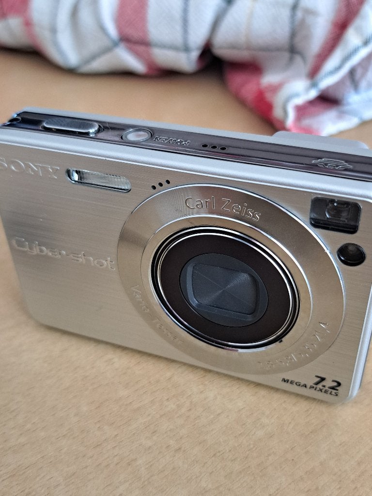 Sony Cybershot  DSC W120, 7 megapixels, Geheugenkaart, Ophalen of Verzenden, Zo goed als nieuw