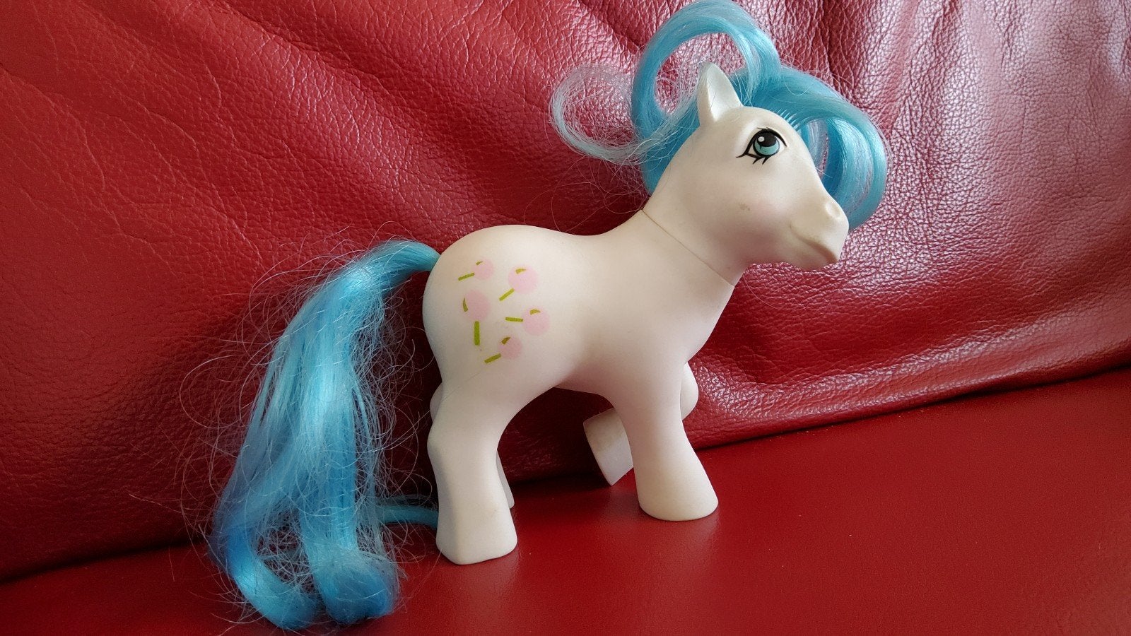 Vintage My Little Pony Hasbro G1 Tootsie wit lolly, Ophalen of Verzenden