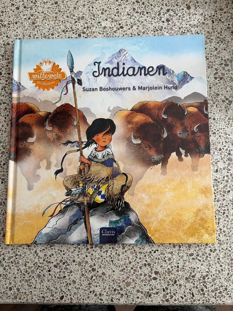 Willewete Indianen kinderboek, Boeken, Verzenden, Gelezen, Non-fictie