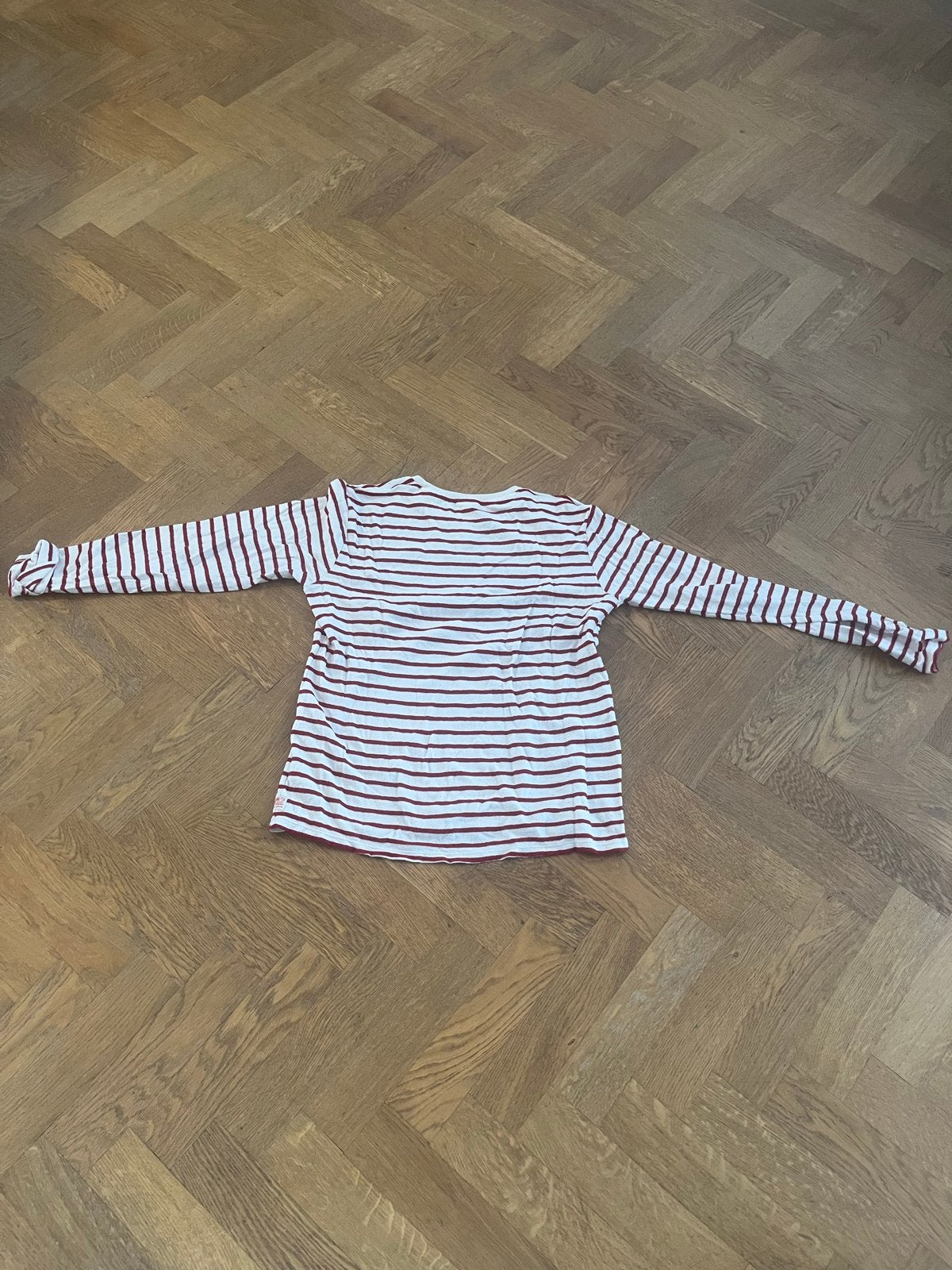 Scotch & Soda Rood/Wit Gestreept Longsleeve - Maat 16 jaar, Ophalen of Verzenden, Gedragen, Overige maten, Rood