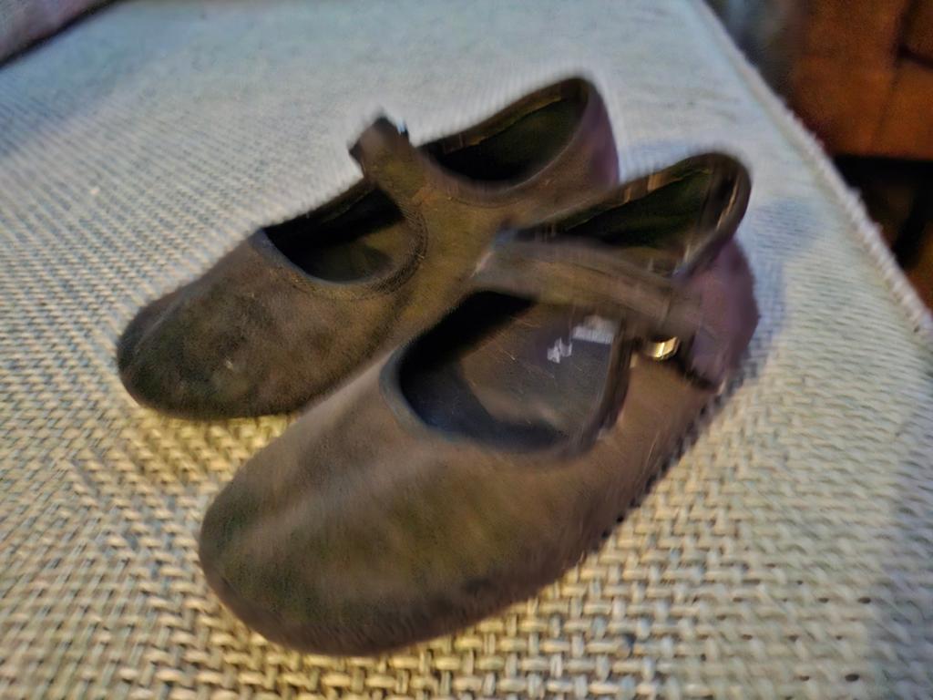 Suède ballerina's maat 24, Zara, Ophalen of Verzenden, Gebruikt, Meisje, Schoenen