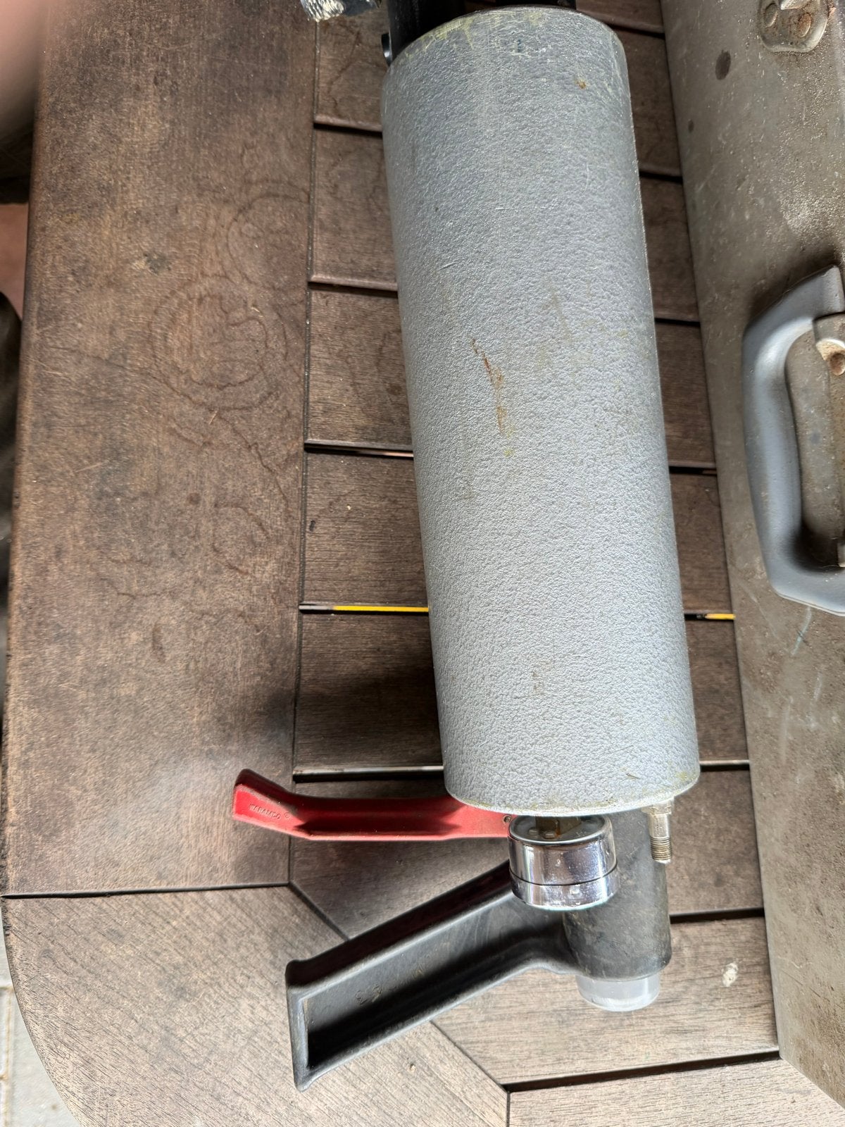 Martens 32 riool ontstopper op lucht Set met Koffer, Doe-het-zelf en Verbouw, Ophalen, Gebruikt, Gereedschapsset, Overige merken