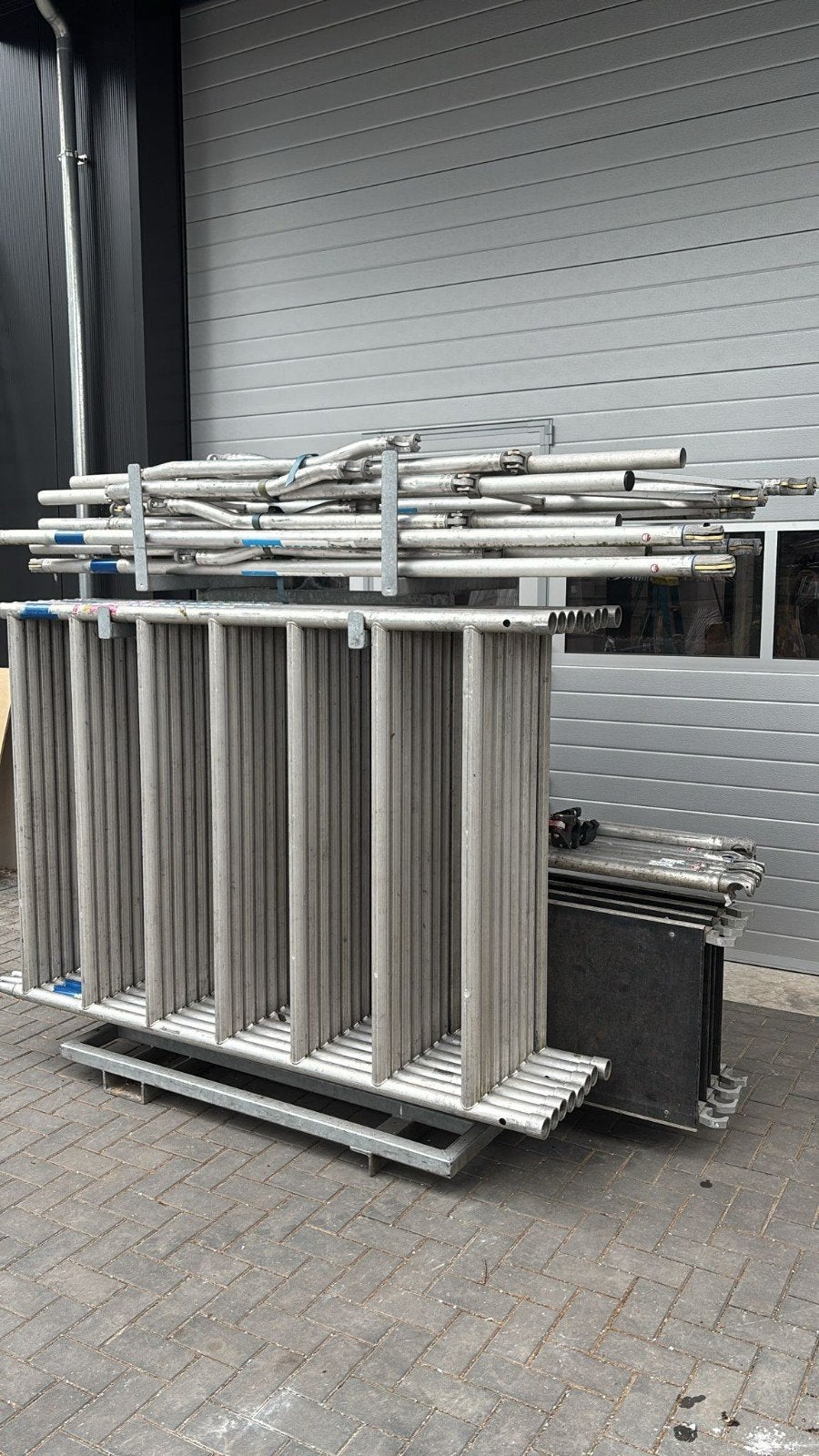 Rolsteiger werkhoogte 9.2 maat 135x250 transportframe, Doe-het-zelf en Verbouw, Steigers, Ophalen, Rolsteiger of Kamersteiger