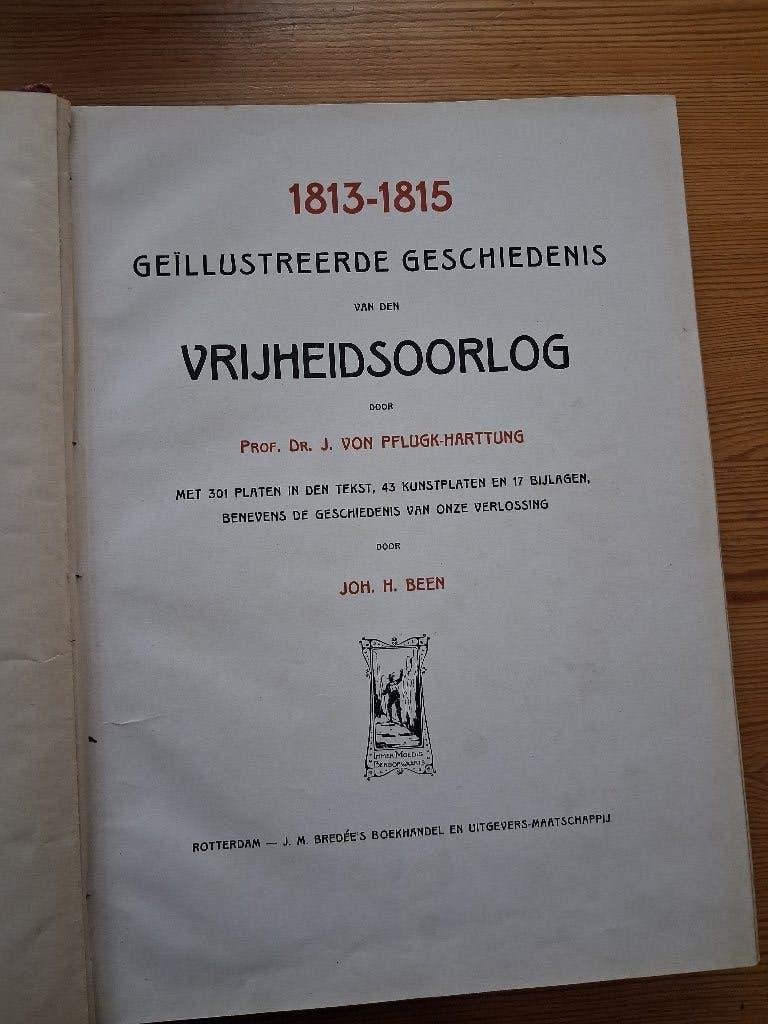 Geillustreerde Geschiedenis v/d Vrijheidsoorlog, Ophalen of Verzenden, Gestempeld, Overige thema's