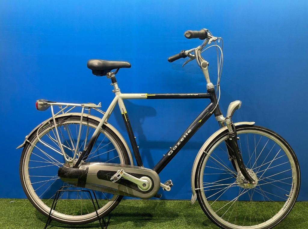 Gazelle ORANGE MEENEEMPRIJS Heren blauw/grijs 61cm 2018, Gebruikt, -, - 0
-, NL, -