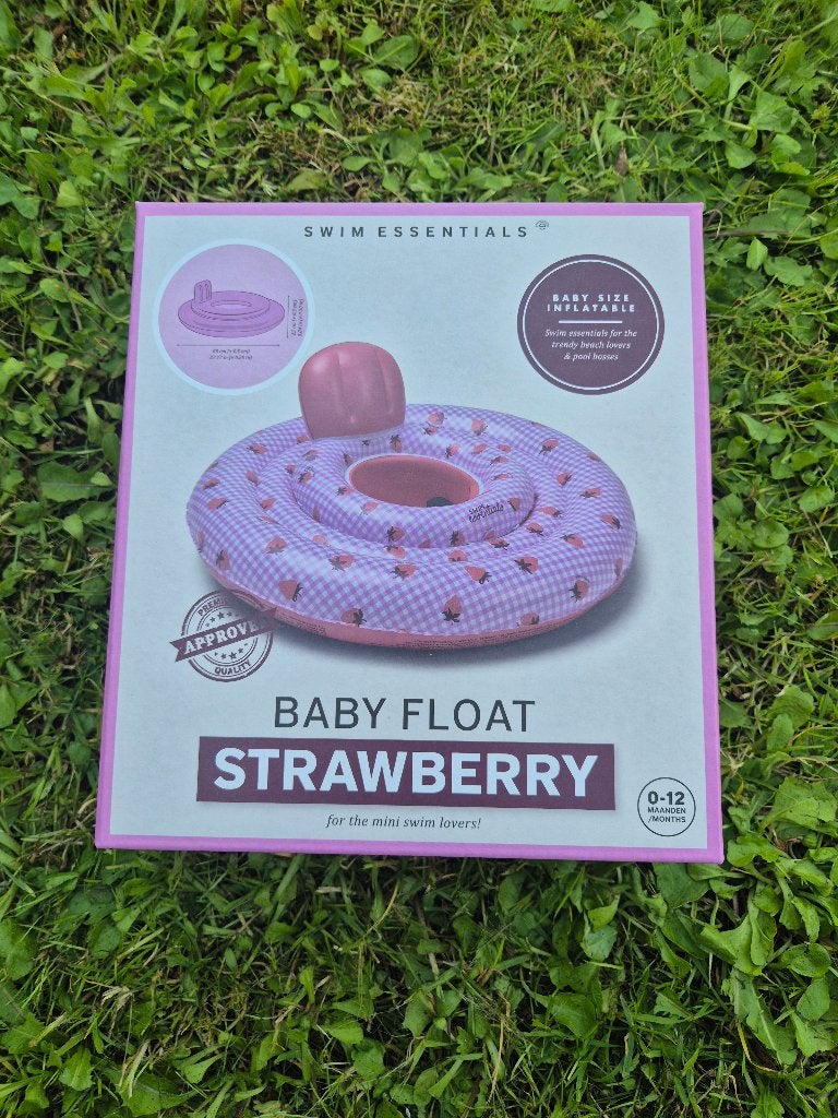 NIEUW baby float 0-12 maanden Aardbeien <11 kg, Verzenden, Nieuw
