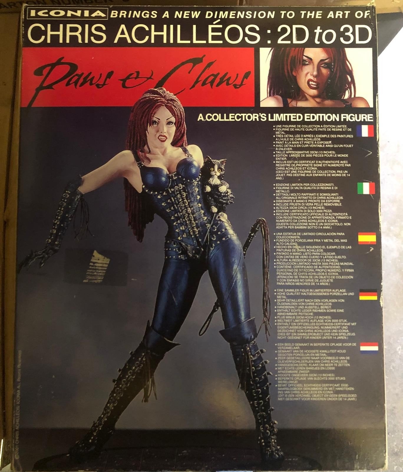 Chris Achilleos 2D to 3D Eerste 3 statue, Ophalen, Zo goed als nieuw