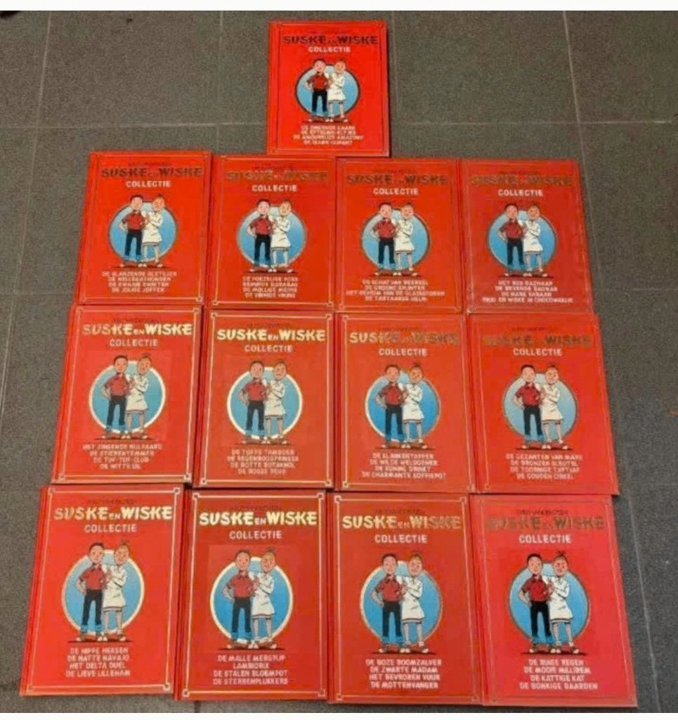 Suske en Wiske Collectie - 11 stuks a 5 verhalen, Meerdere stripboeken, Ophalen of Verzenden, Gelezen