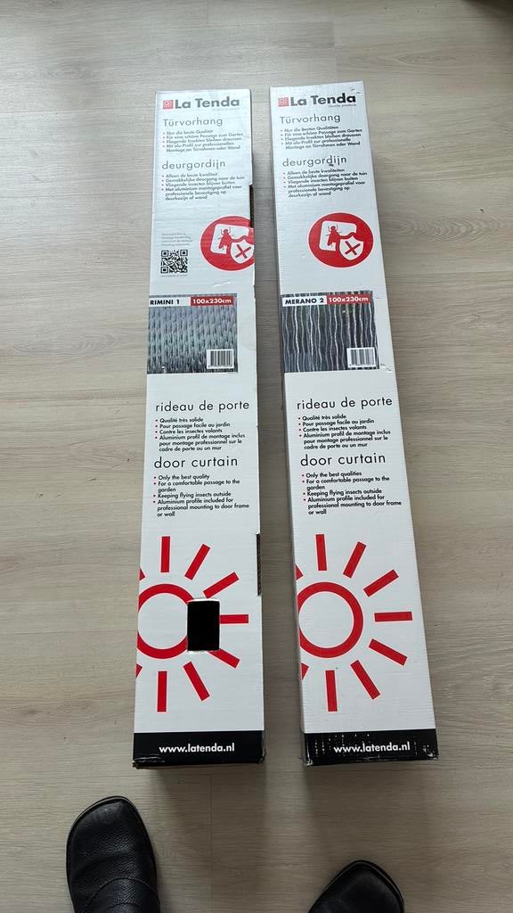 2 x fliegen gordijn 1x rimini 1x merano, Ophalen of Verzenden, Nieuw