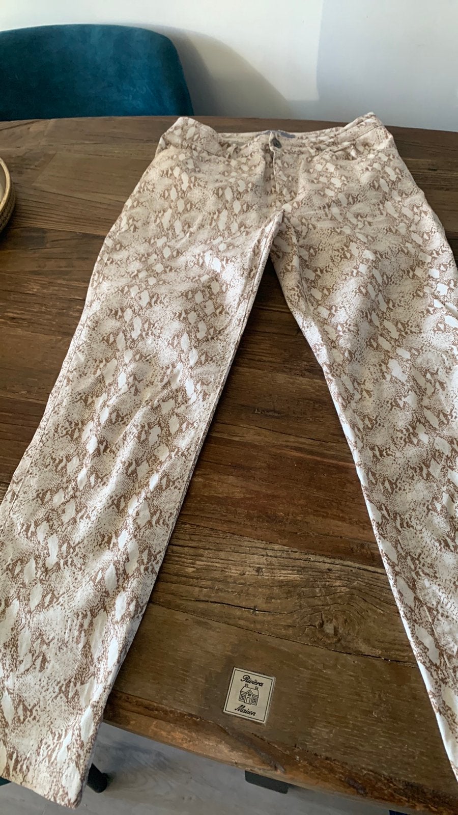 Sanne  dames  pantalon  maat 40, Kleding | Dames, Broeken en Pantalons, Ophalen, Zo goed als nieuw, Maat 38/40 (M), Lang