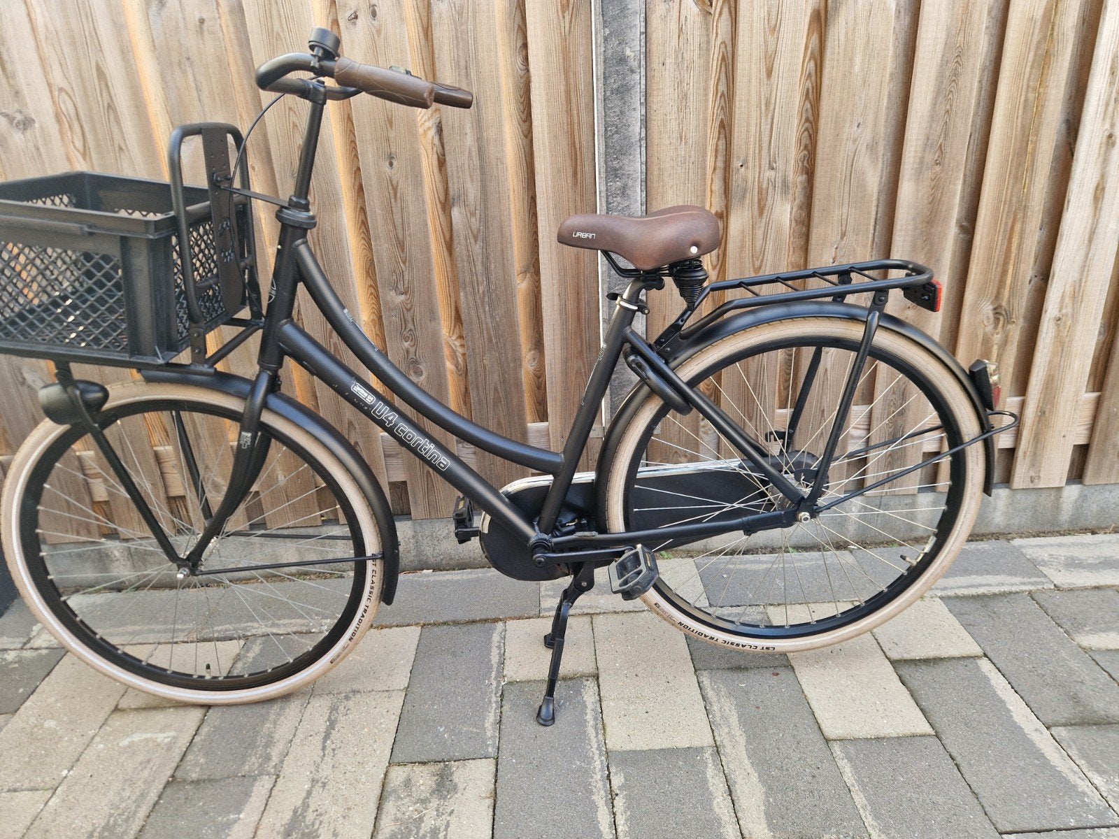 Mooie Cortina U4 Damesfiets 28 inch met versnellingen, Fietsen en Brommers, Ophalen, Gebruikt, Overige merken, Versnellingen