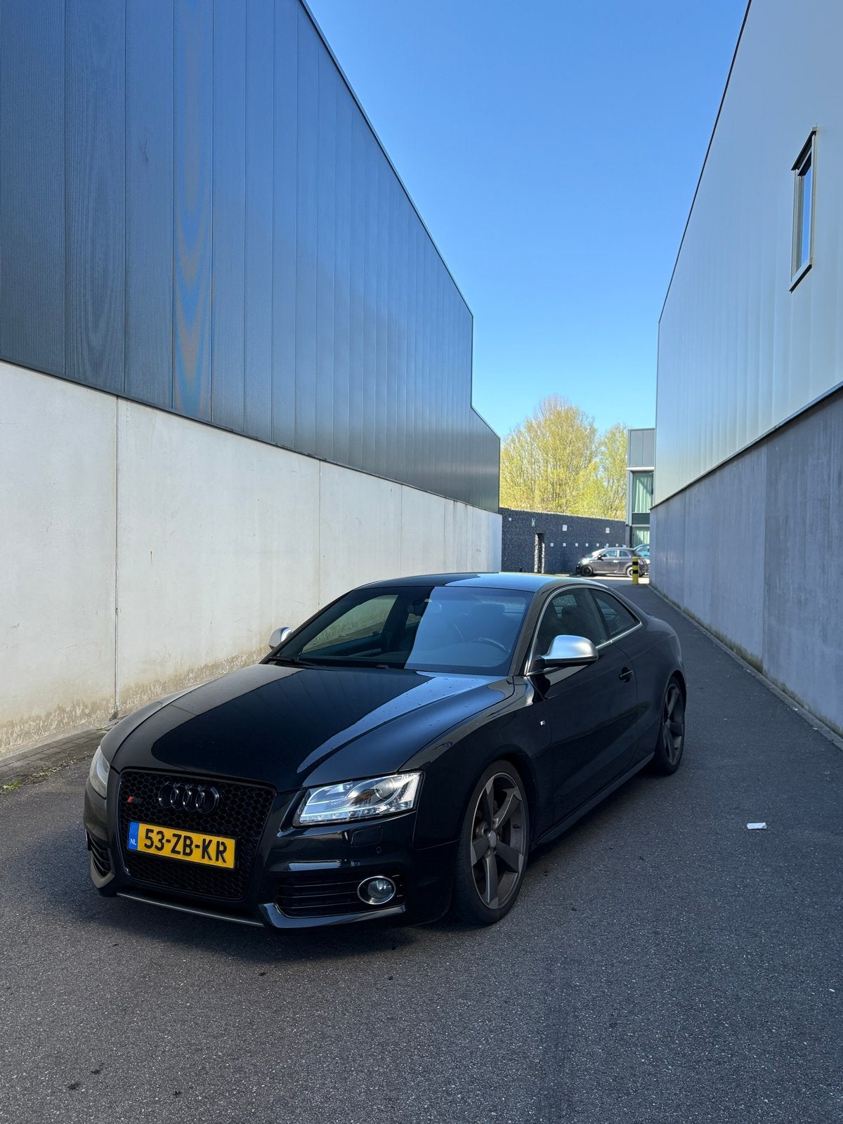 Audi S5 Maxton design 4.2 260KW Coupe Quattro 2007, Auto's, 4 stoelen, Zwart, Leder, Handgeschakeld