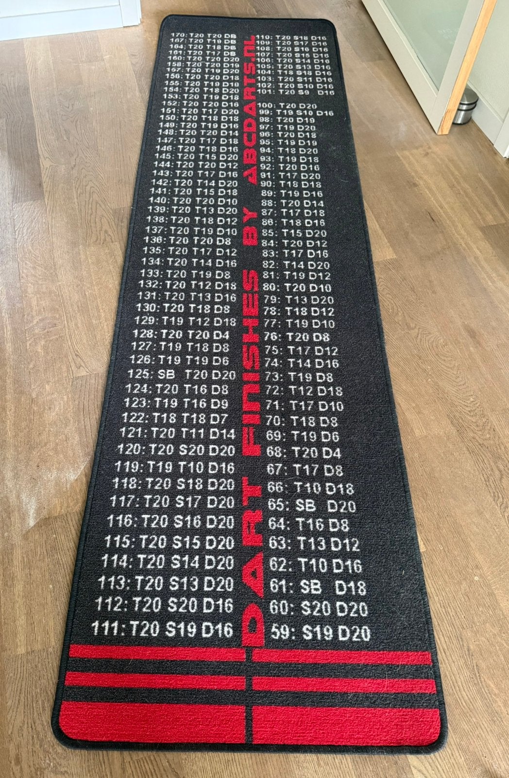 Dartmat, Ophalen of Verzenden, Zo goed als nieuw, Pijlen