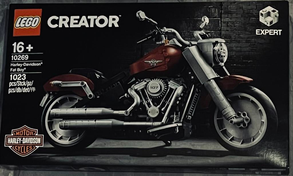 LEGO Creator Expert 10269 Harley Davidson Fat Boy, Ophalen of Verzenden, Nieuw, Groter dan 1:32