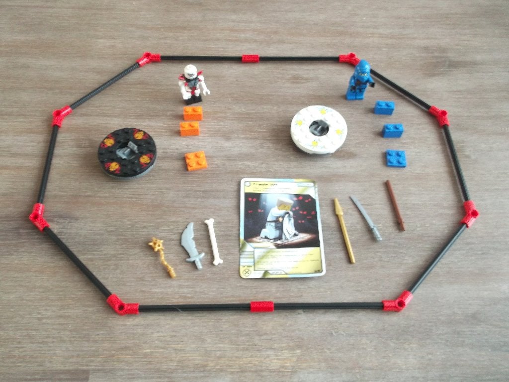 lego ninjago 2257 spinjitzu starter set (2011), Gebruikt, Lego, Ophalen of Verzenden, Ninjago