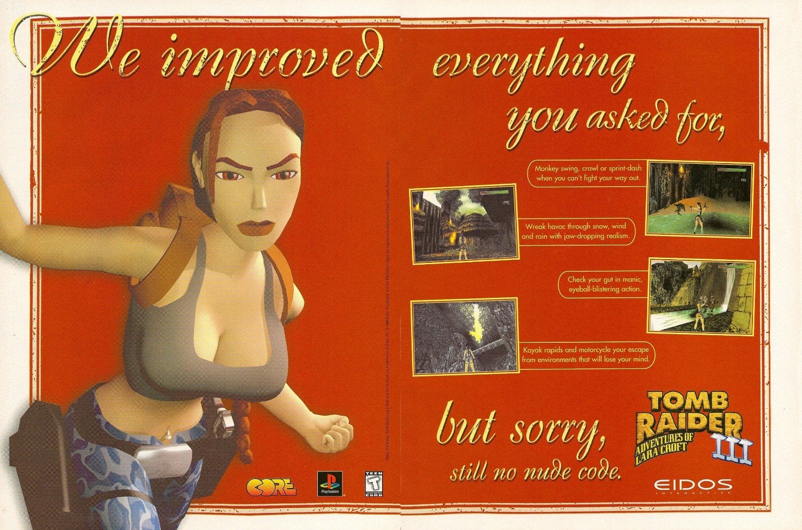 tomb raider, Verzamelen, Posters, Ophalen of Verzenden, Zo goed als nieuw, A1 t/m A3, Film en Tv