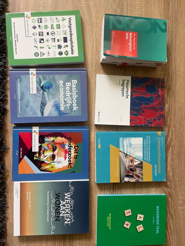 Vastgoedkunde Boekenpakket HBO - Compleet & Actueel, Ophalen of Verzenden, Gamma, Gelezen, HBO
