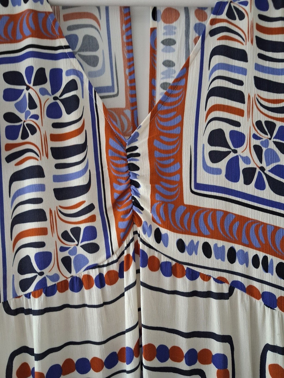 lange  Jurk modern merk anna van toor, Kleding | Dames, Anna van Toor, Meerkleurig, Maat 46/48 (XL) of groter, Ophalen of Verzenden