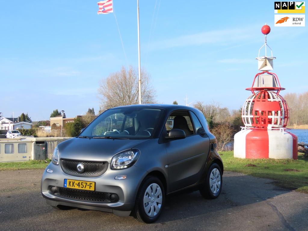 Smart Fortwo 1.0 Pure *MattGrijs *Geheel dealer onderhouden, Automaat, Gebruikt, Origineel Nederlands, 2 stoelen