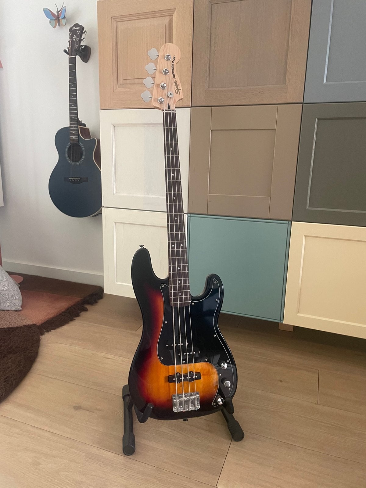 Basgitaar - Fender Squier Affinity PJ Bass Pack, Ophalen, Zo goed als nieuw, Elektrisch