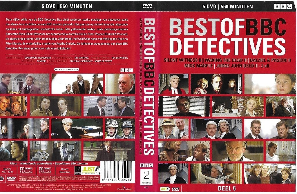 Best of BBC detectives, deel 5, Vanaf 16 jaar, Ophalen of Verzenden, Zo goed als nieuw