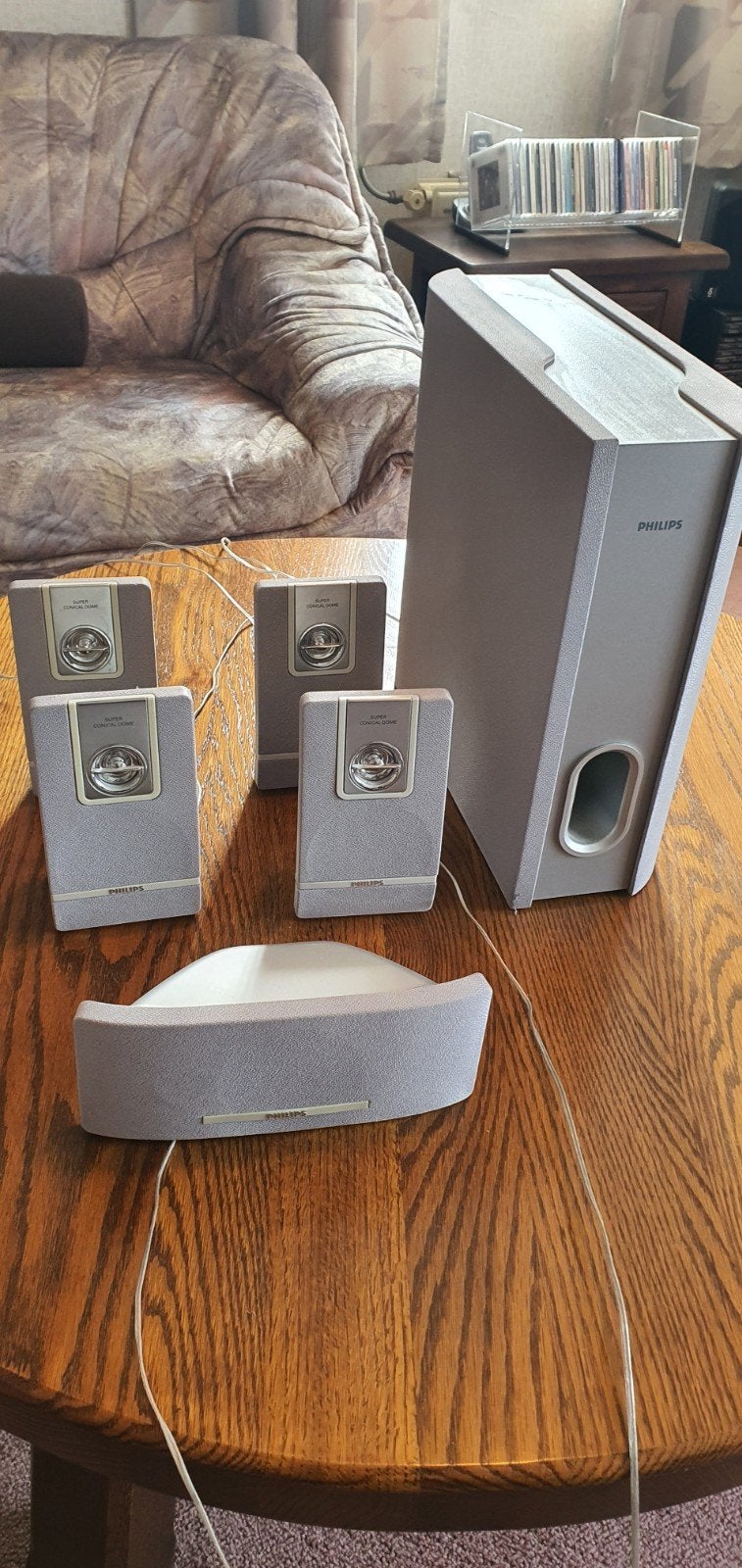 Compleet Philips Home Cinema Systeem met DVD Recorder, Ophalen, Philips, Gebruikt, 70 watt of meer
