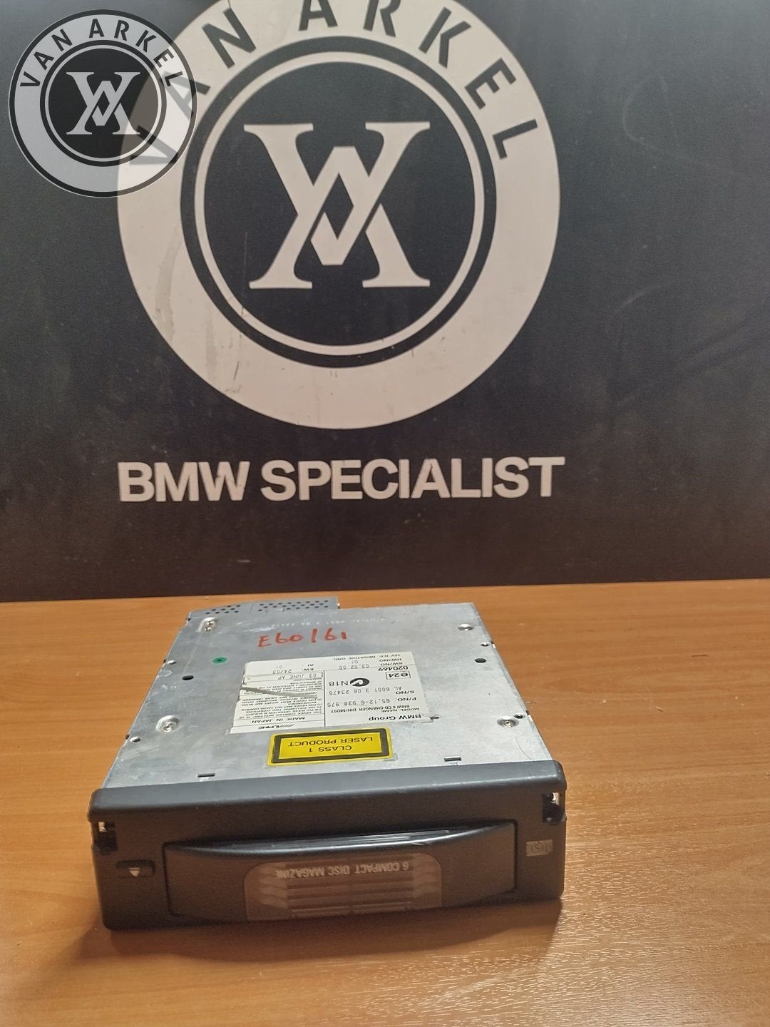 CD Wisselaar E60/61 6938975, Auto diversen, Autoradio's, Gebruikt, -, -, Ophalen of Verzenden