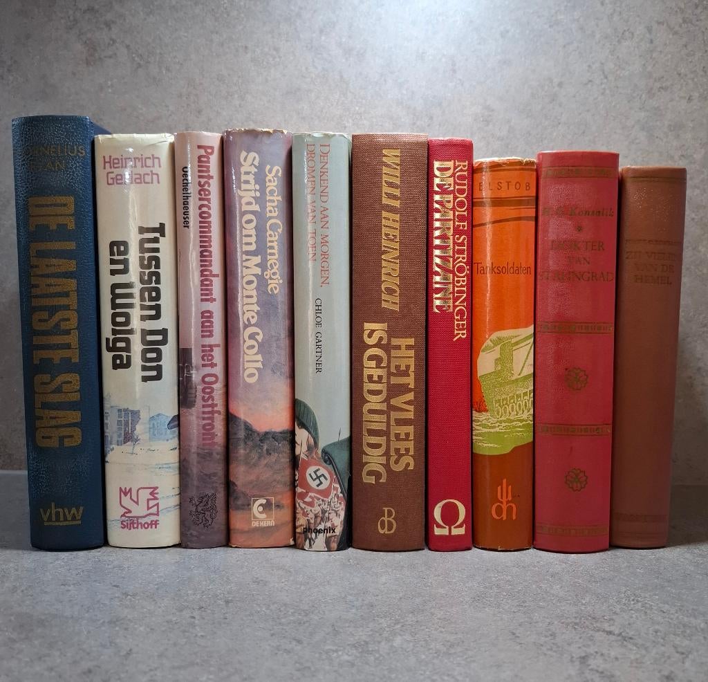 oorlogsromans verschillende schrijvers, Boeken, Ophalen, Gelezen