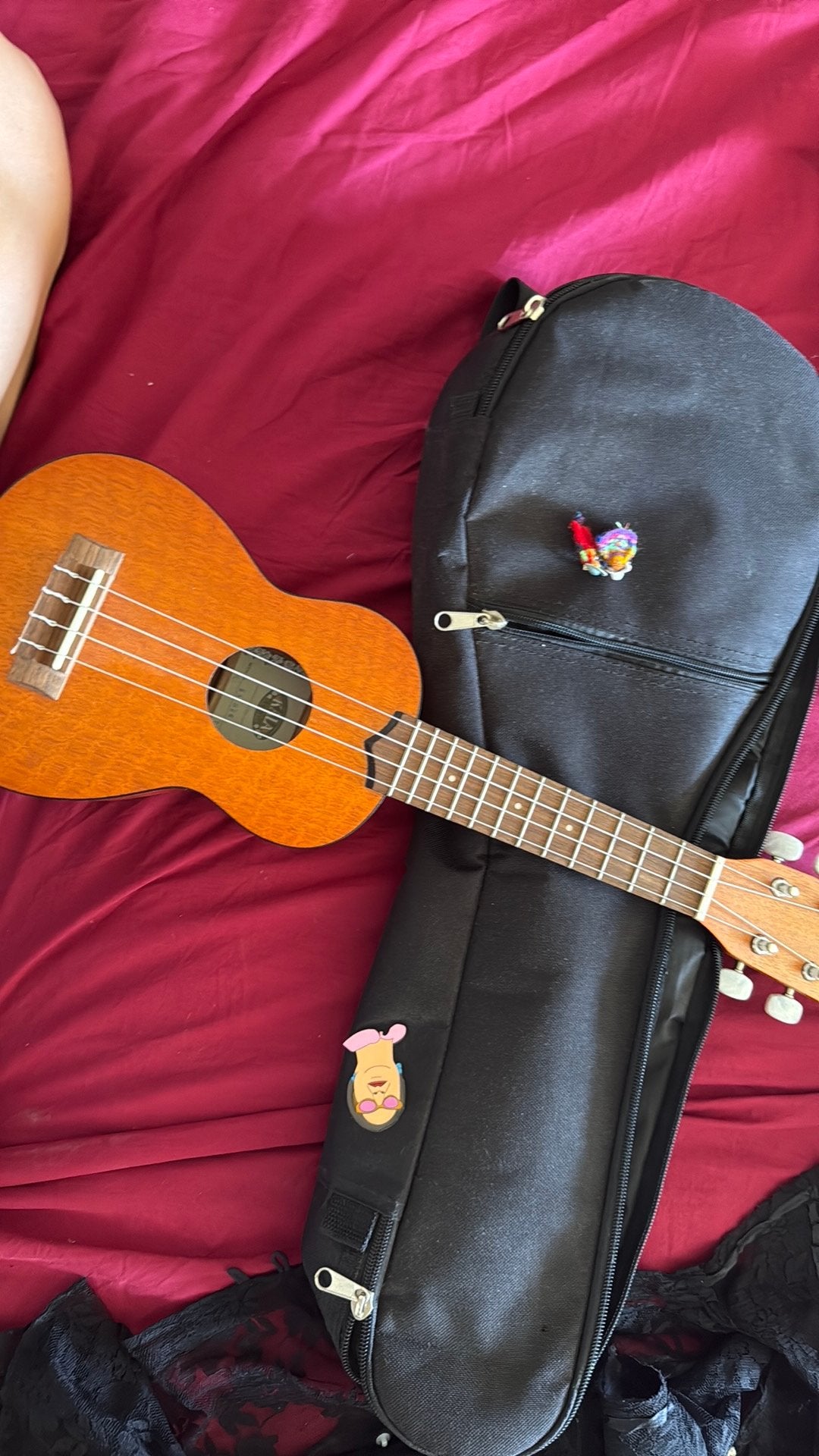 Ukulele with the case, Ophalen of Verzenden, Zo goed als nieuw, Overige typen