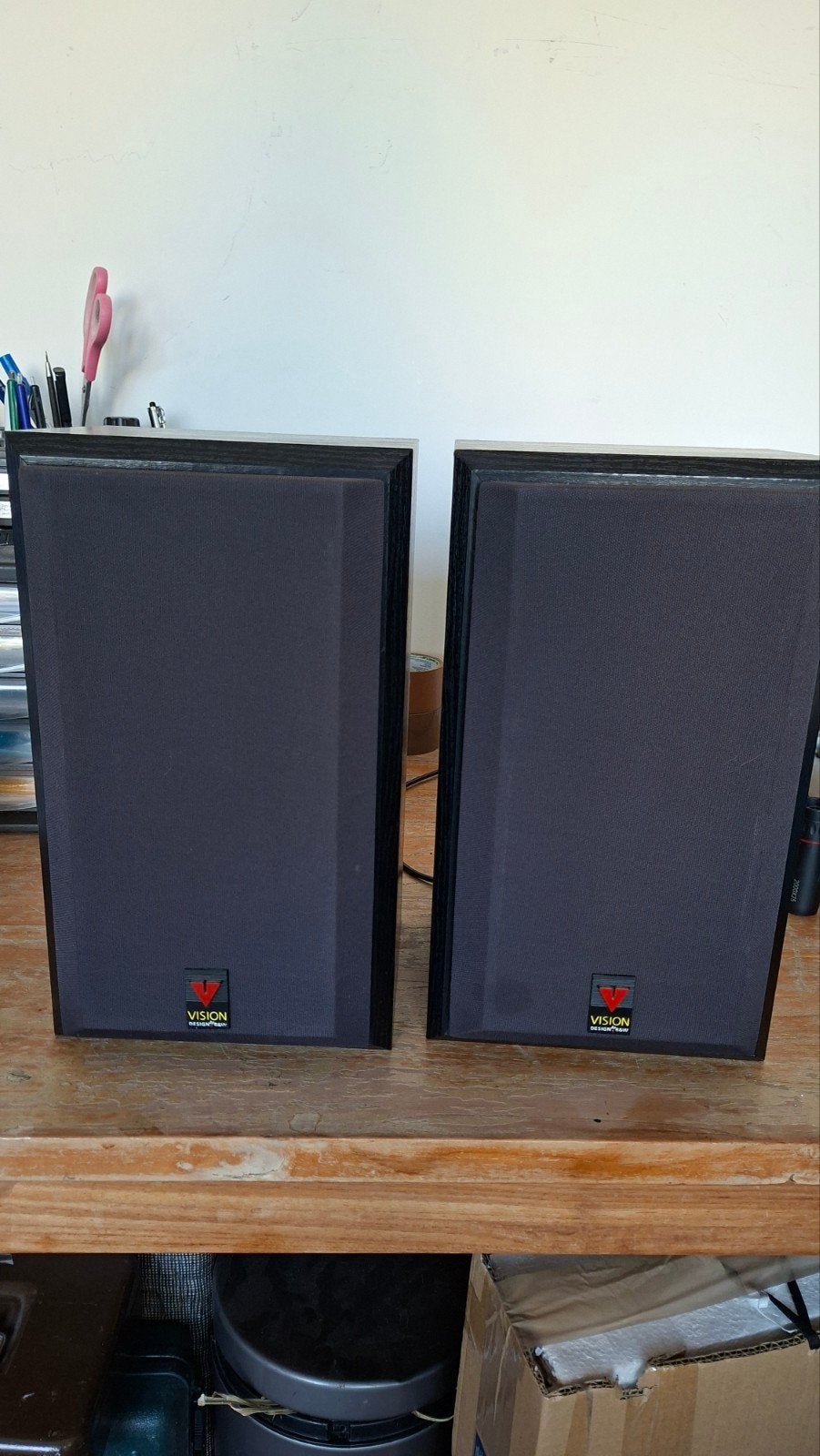 Vision B&W speakers, Audio, Tv en Foto, Luidsprekers, Gebruikt, Speakerset, Ophalen of Verzenden, 60 tot 120 watt