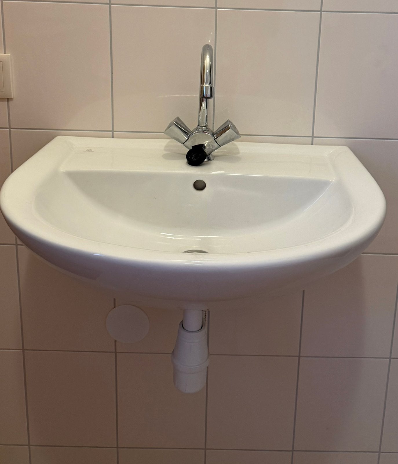 Ideal standard wastafel rond, Ophalen of Verzenden, Nieuw, Wastafel